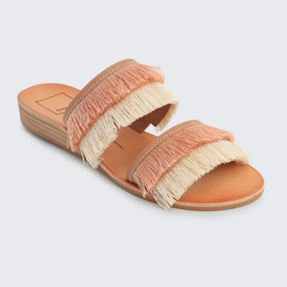 Dolce Vita HAYA Natural Fringe Sandal